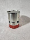 Vintage Mobiloil Motor Oil Can 1 Quart Metal Tin Sign Pegasus Arctic Sae 20-20w