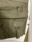 Vintage 1950   s Us Army Duffel Bag Military Od Green Cotton Canvas Nos Not Issued