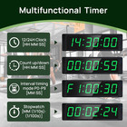 Gym Timer Clock For Home Gym  Fitness Timer With Stopwatch Button  Large Digital