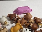 Lps Littlest Pet Shop G1 Dog Lot Dalmatian Chow Boxer Maltese Huge Hasbro