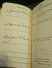 Ww2 Us Army Dog Tags Set W Issued Bible Next Of Kin T42-3 Sigourney Ia 