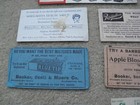 Lot Of 10 Vintage 1910s To 1940s Advertising Ink Blotters 