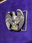 Belt Buckle Eagle Metal Vintage    