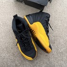  Jordan 12 Retro    black University Gold    Us 5 5y 153265-070