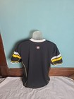 Cfl Football Hamilton Tiger Cats Short Sleeve Embroidered Jersey Size Medium M 