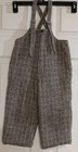 Antique Wrangler Deadstock Blue Bell Wool Bib Overalls Alpaca Klikit Serval Usa