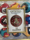 Crown Games Poker Pool Billiard Ball Set 10 Games Display Case Complete Vtg