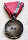 Hungary Communist Era Volunteer Fire Department Service Medal 15 Years Service