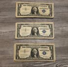 1957 Star Note One Dollar Blue Seal Note Silver Certificate Old Us Bill  1 Money