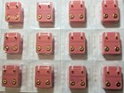  Studex Ear Piercing Earrings 12 Pair 4mm Regular Gold Plated Birthstone R213y