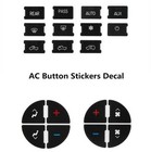 For 2007-2013 Gm Ac Climate Control Button Decals For Gmc And Chevrolet Trucks