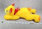 Ty Pillow Pals Bear Plush Huggy 14 Inch Yellow Stuffed Animal Lovey Vintage