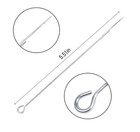 50 Disposable Tattoo Needles Rl Rs M1   50 Matching Nozzles Taper Tube Tips