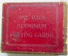 1904 St Louis World s Fair Aluminum Deck Of Playing Cards W Joker   Original Box