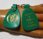 Narcotics Anonymous - Na - 15 Year  Green   Gold Key Tag - 15  Yr Clean
