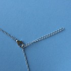 Jtv Black Spinel Rhodium Over Sterling Silver Paw Pendant With Chain 1 16ctw New