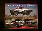 Vintage 1990s Art Schmitt Nissan Frontier Racing Poster