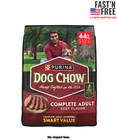 2 Bags Purina Dog Chow Complete Adult Dry Dog Food For Adult Dogs  44 Lb Bag