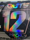 12 Odi Number Plate Decal -  as Is  -  black holographic sparkle  - Item 219