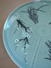 13  Korean Goryeo Style Celadon Porcelain Plate  Bowl Handmade Four Gentleman  