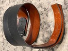 Reproduction Ww2 Wwii German Military Army Wh Heer Brown Leather Uniform Belt