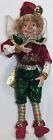 Mark Roberts Fairy Candy Stripe Pixie Doll Figurine 51-12612 Christmas Orig Box