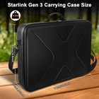 Mskekit Carrying Case Starlink Gen 3 Standard 4 4x waterproof Travel Hard Shell