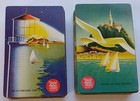 Vintage New Haven Railroad Playing Cards Cape Cod Rhode Island Shores 2 Deck Set
