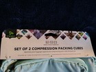 Travelon Packing Cubes With Compression  2 Pack  Small   Large