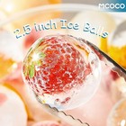 Ice Ball Maker Mold 2 5 Inch Whiskey Cubes 3 Pack  Green  Blue And Yellow 