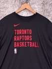 Nike Tee Shirt Large Mens Toronto Raptors Nba Player Issued Dri Fit