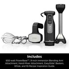Ninja Foodi Power Mixer System  Black Hand Blender And Hand Mixer Combo
