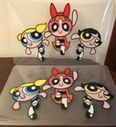 Powerpuff Girls Placemats Mats 2 Vinyl Plastic 11x17 Buttercup Bubbles Cn Retro