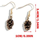 Silver gold Vintage Floral Engraved Hoop Earrings Alloy Ethnic Retro Women Usa