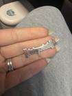 Disneyland Marquee Necklace By Crislu   Platinum-finished Sterling Silver