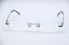 Chanel Ch 2072 C  124 Silver Black Authentic Designer Frame Eyeglasses 51-16
