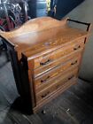 Dry Sink  3 Draw Dresser  Solid Oak  From A Convent