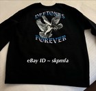 Deftones Crew Sweatshirt Xl North American Tour      Official Merch  Extra Large
