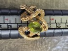 Vintage 14k Unique Peridot Ring