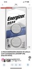 Energizer 2032 Batteries  2 Pack   3v Lithium Coin Batteries 