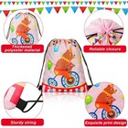 Circus Party Favors Circus Drawstring Bag Carnival Goodie Bags Backpack For C   