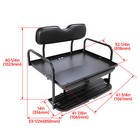Golf Cart Rear Back Flip Seat Kit For Yamaha G2 G9 Gas Electric Folding Fold