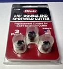 Blair 13214 3 8  Double-end Spot Weld Cutter 3 Pack - New In Worn Packaging