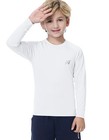 2pcs Kids Boys Rash Guard Sun Protection Long Sleeve T-shirts Top Upf 50  Dry