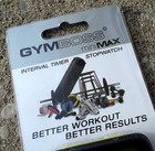 Gymboss Minimax Interval Timer Stopwatch Digital Workout Exercise Training Black