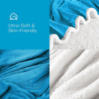 Electric Heated Blanket Full Size 72 x84  - Microplush   Sherpa Fabric Dual-side