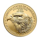 2025  50 1-oz American Gold Eagle Bu