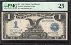1899  1 Silver Certificate  black Eagle  Pmg 25 Fr 236 I60285