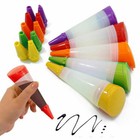 Nozzles Cake Silicone Decorating Pen Fondant Tool Utensil Pastry Icing Piping