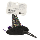 Scunci Trick Or Treat Glitter Witch s Hat Hair Clip  Large  1-piece